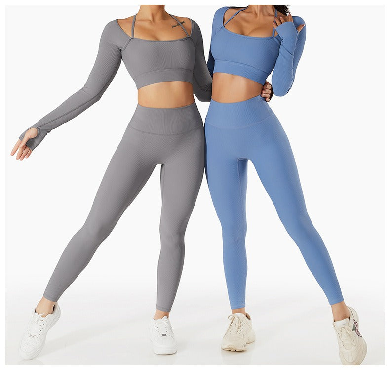 Square-neck Two Piece Set