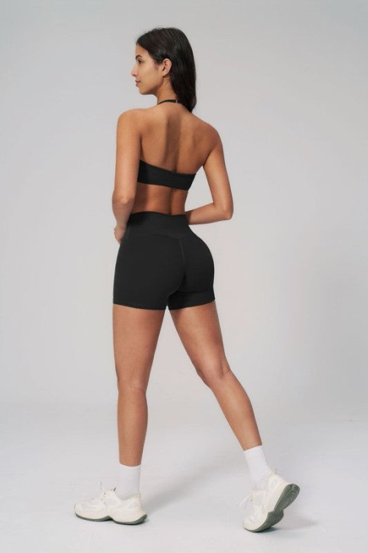 Sports Bra and Shorts Set