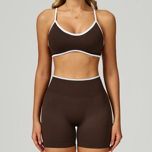 Sporty Bra and Short Set