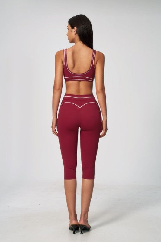 Sporty Bra and Shorts Set