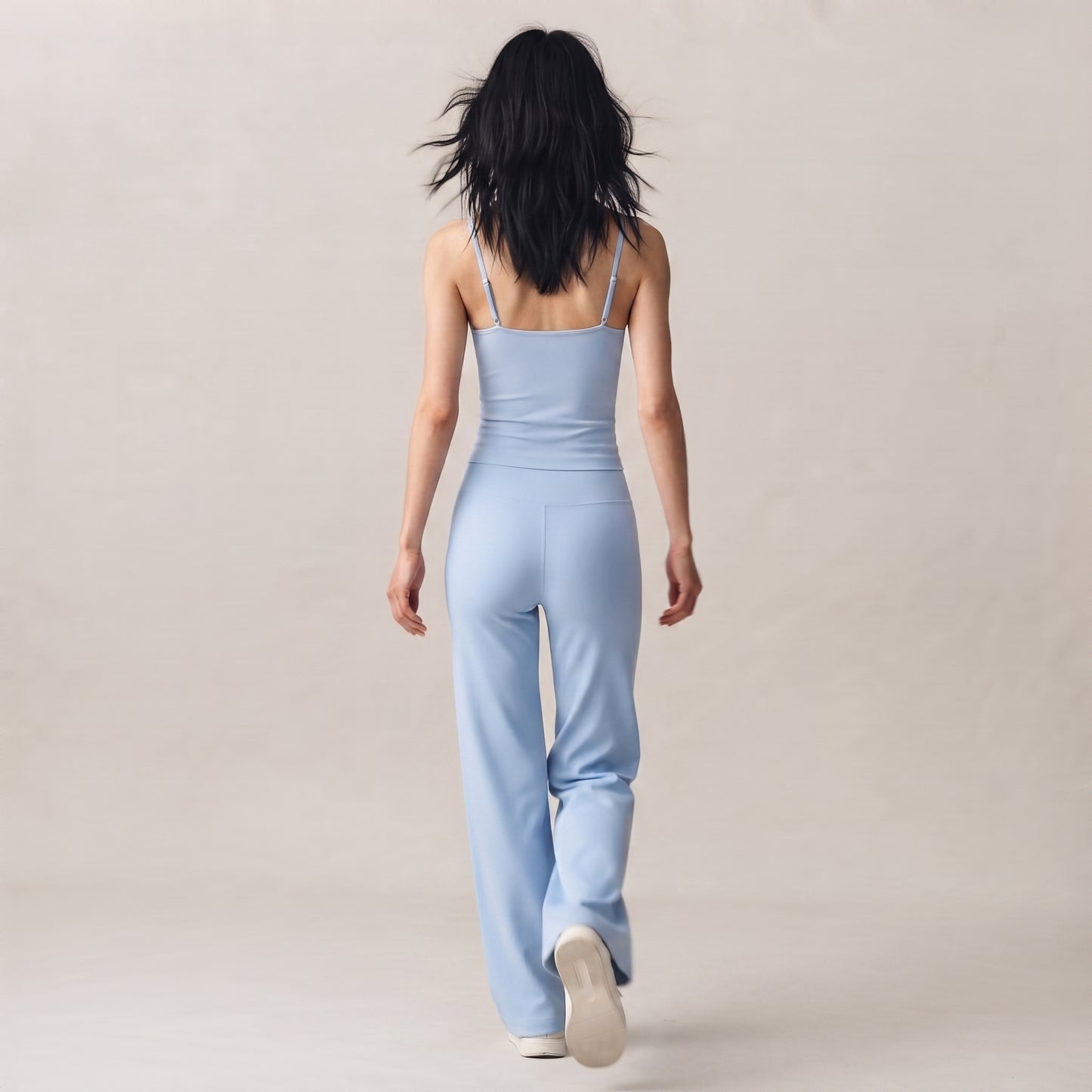 Flow Built-In Bra Cami Tank & Wide-Leg Pant Set