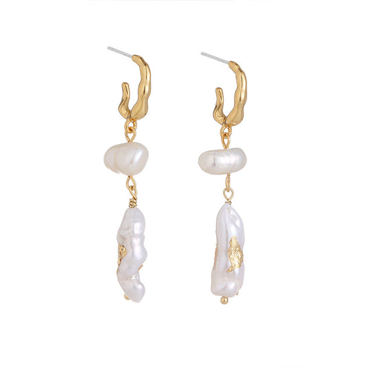 Baroque Pearl Earrings