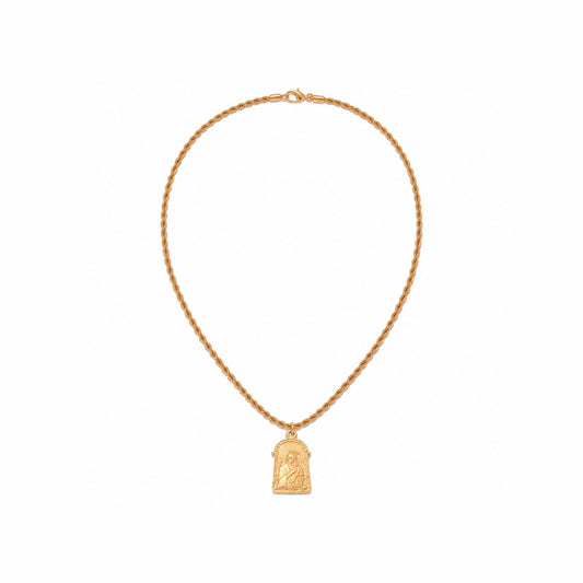 Pearl And Madonna Necklace - Madonna