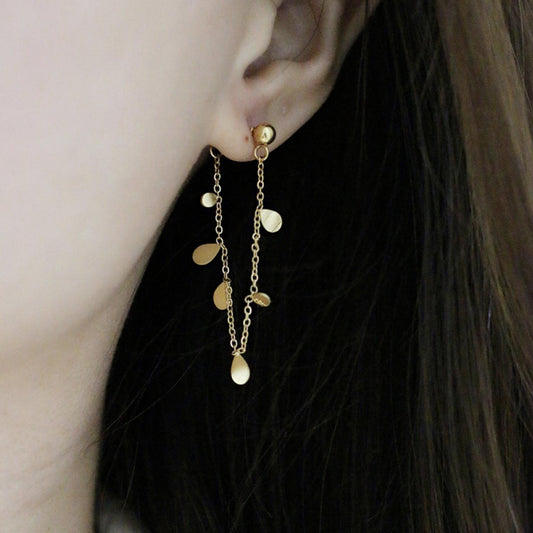 SUMMER DREAM 18K GOLD EARRING