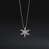 Snowflake Zircon Necklace