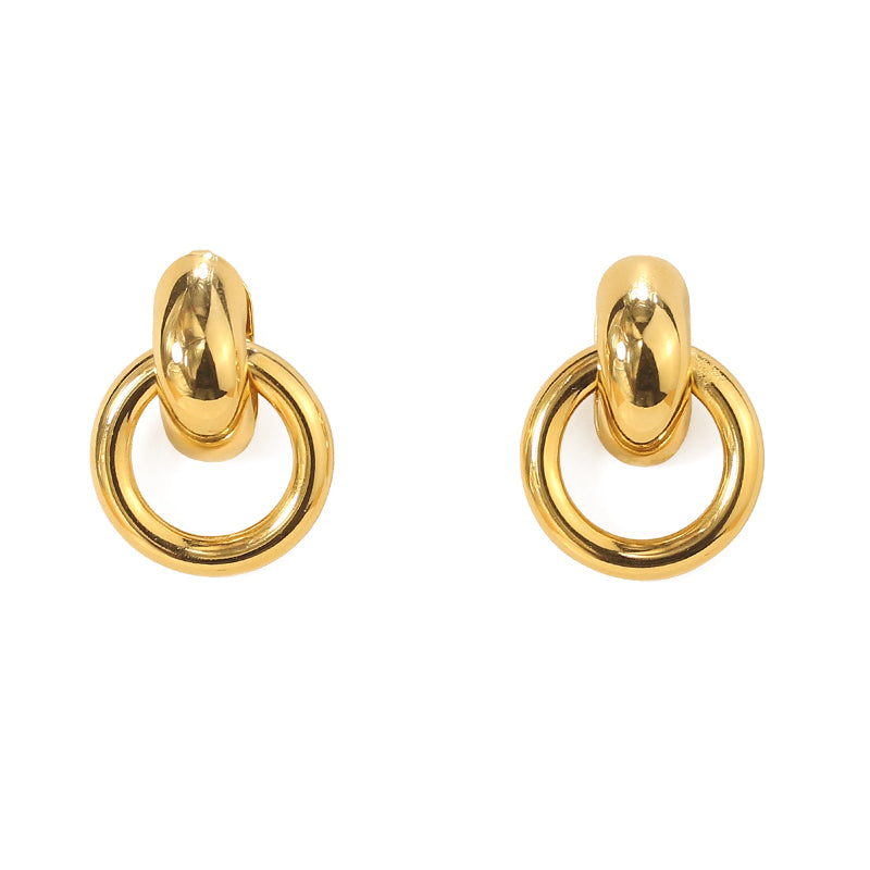 Laurena Double Hoop Earring