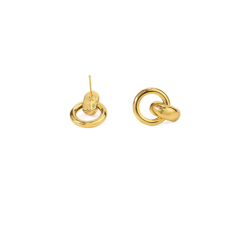 Laurena Double Hoop Earring