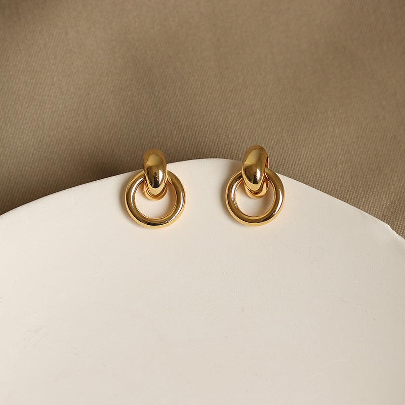 Laurena Double Hoop Earring