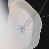 Snowflake Zircon Necklace