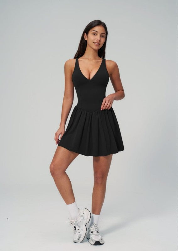 V-neck Tennis Dress
