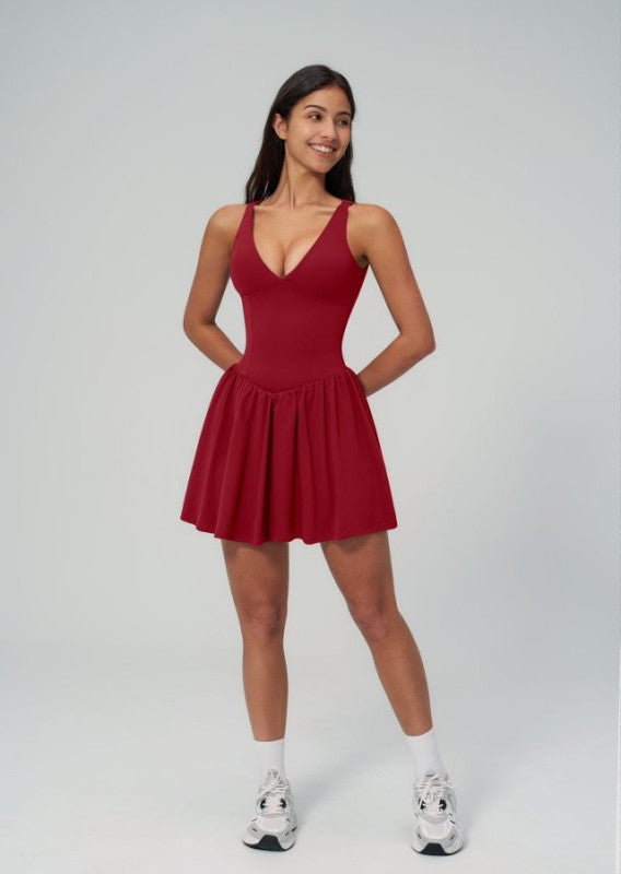 V-neck Tennis Dress