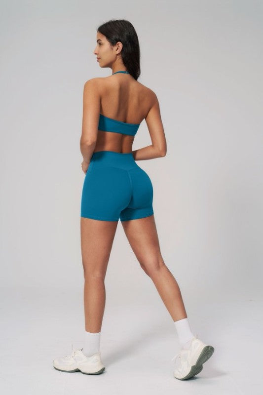 Sports Bra and Shorts Set