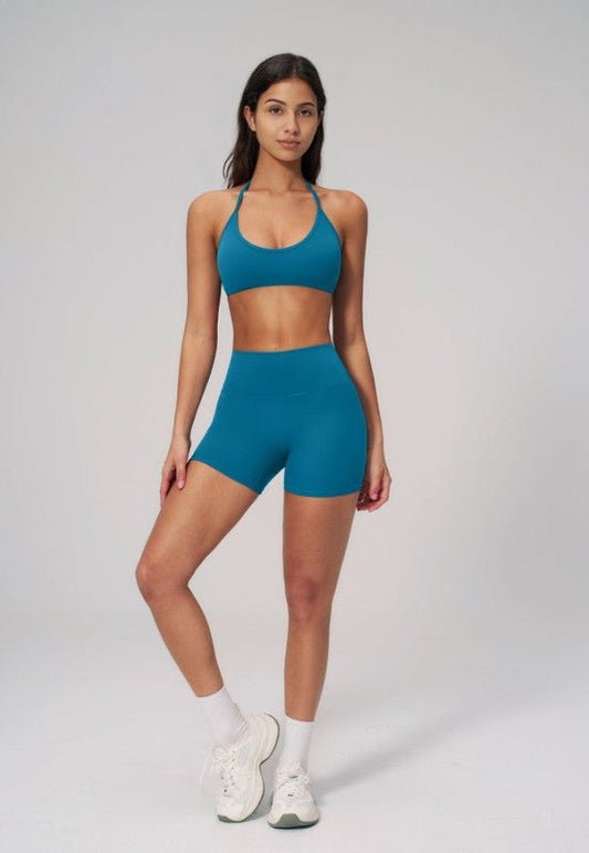 Sports Bra and Shorts Set