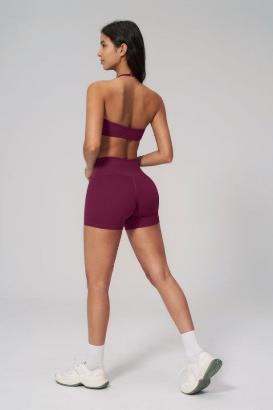 Sports Bra and Shorts Set