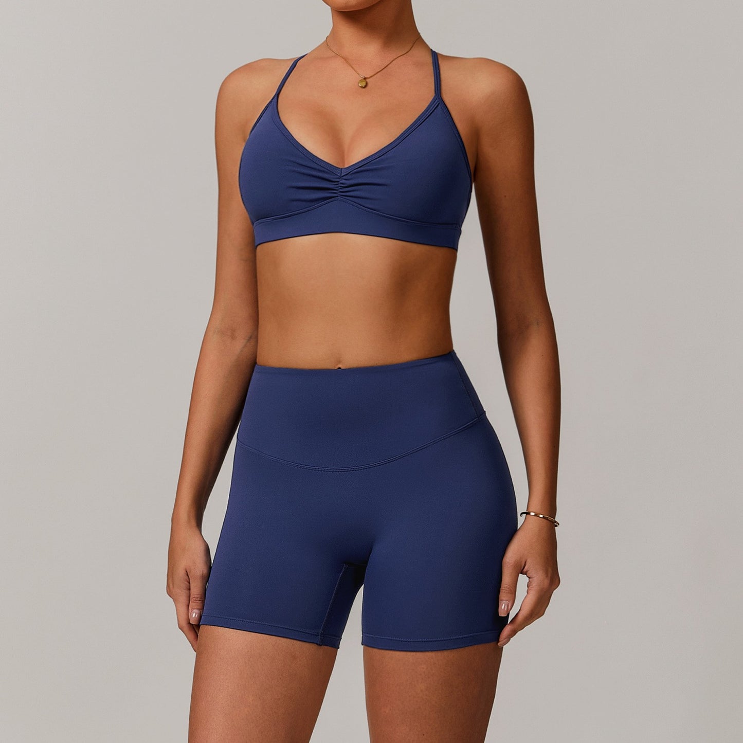 Sports Bra and Shorts Set