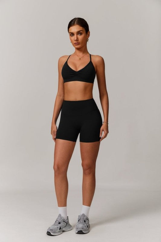 Sports Bra and Shorts Set