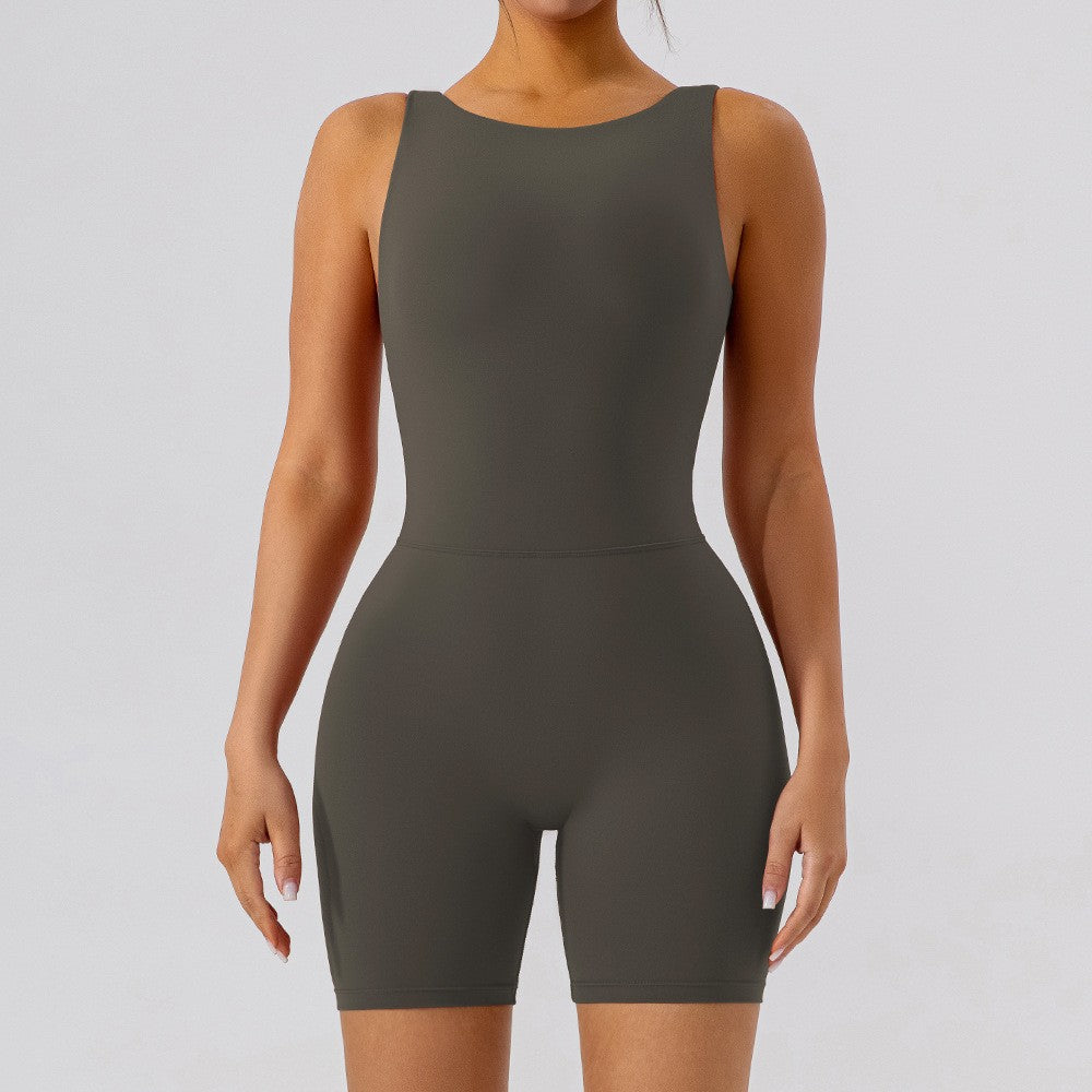 Cut Out Yoga Onesie