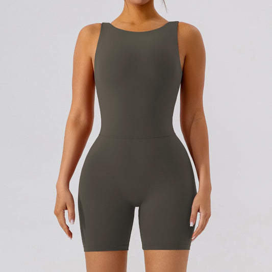Cut Out Yoga Onesie