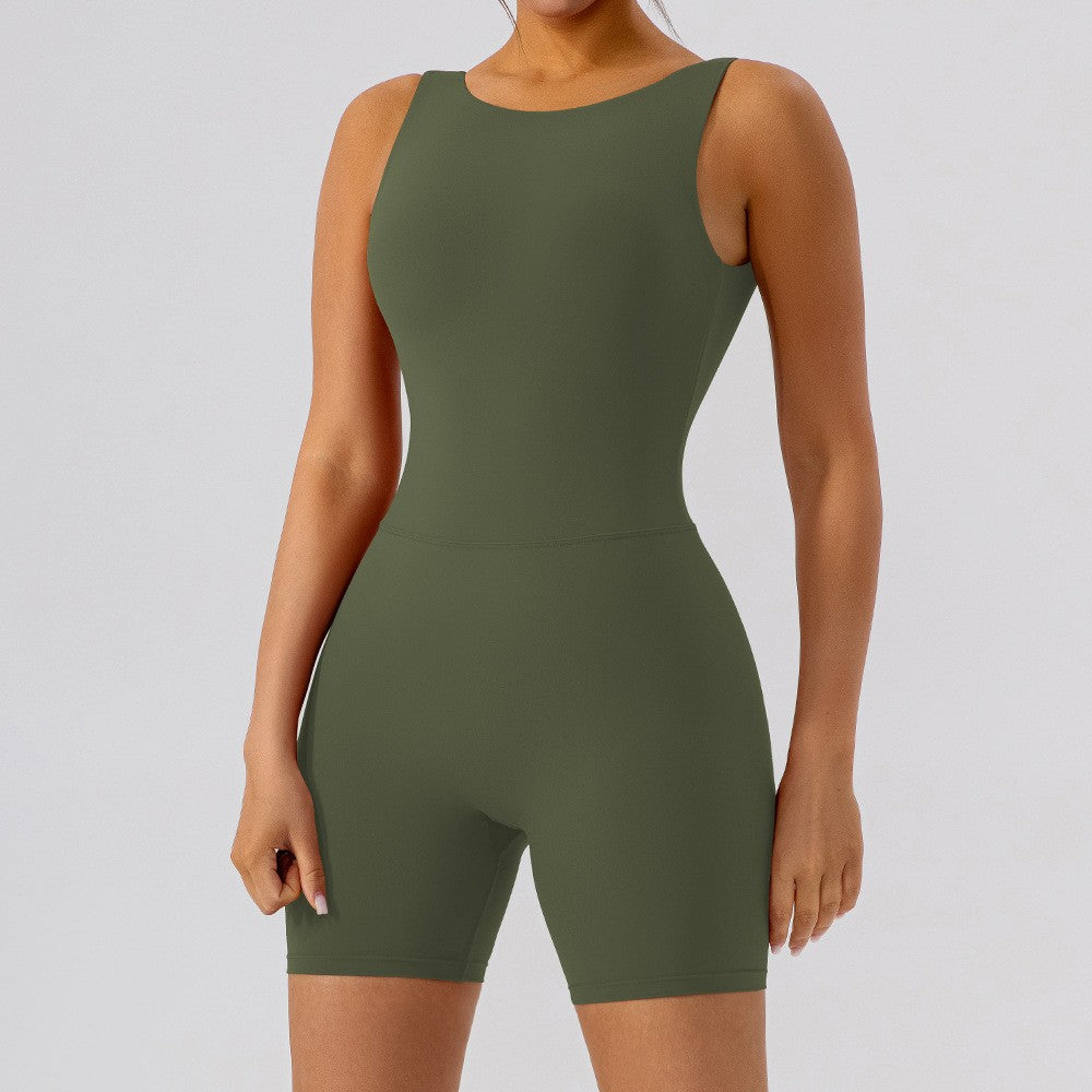 Cut Out Yoga Onesie