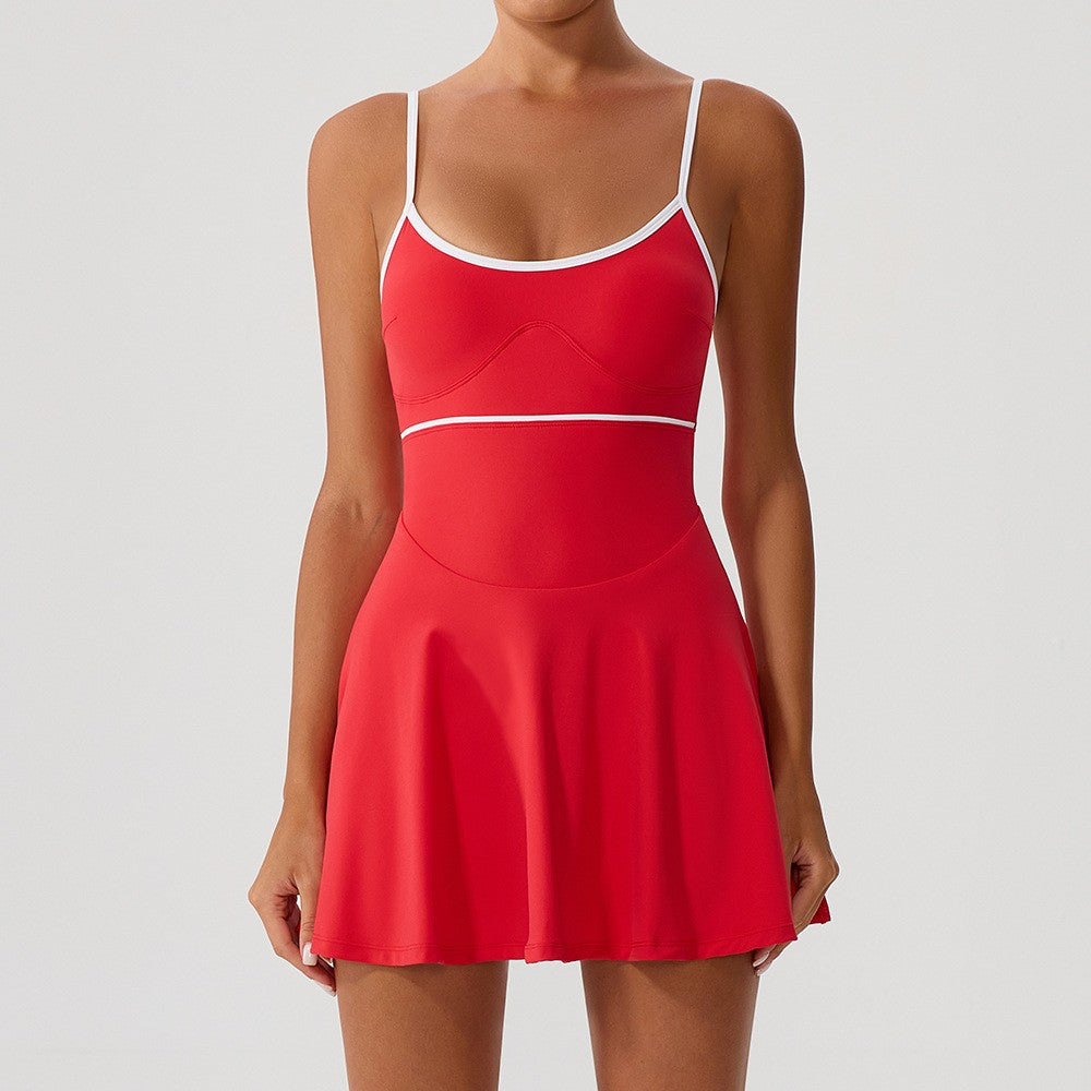 Tennis Dress With Adjustable Shoulder Strap