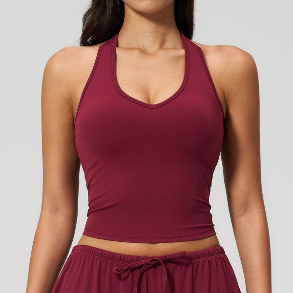 Fitness U-Neck Tank Top