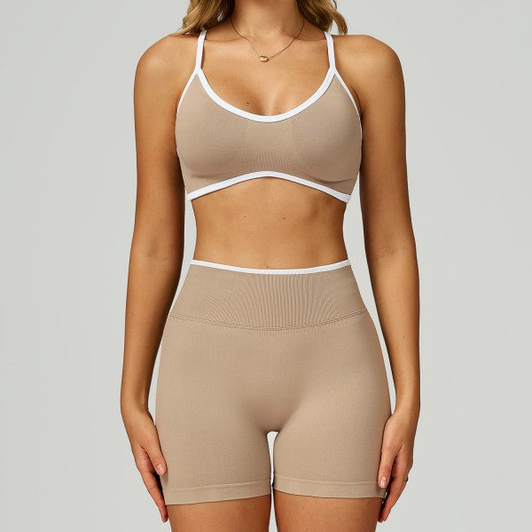 Sporty Bra and Short Set