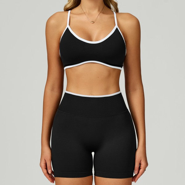 Sporty Bra and Short Set