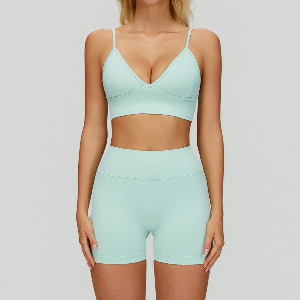 Sculpt Bra and High Waist Shorts Set