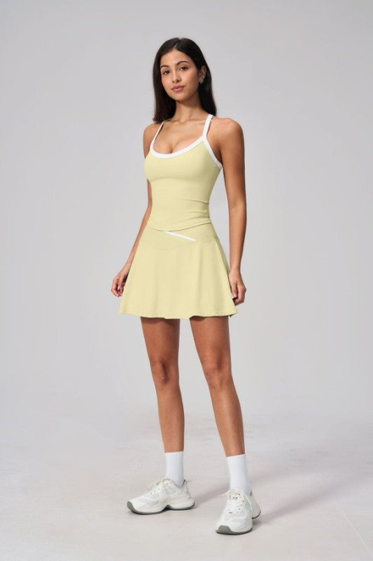 Cami Tops and Tennis Skirt Set