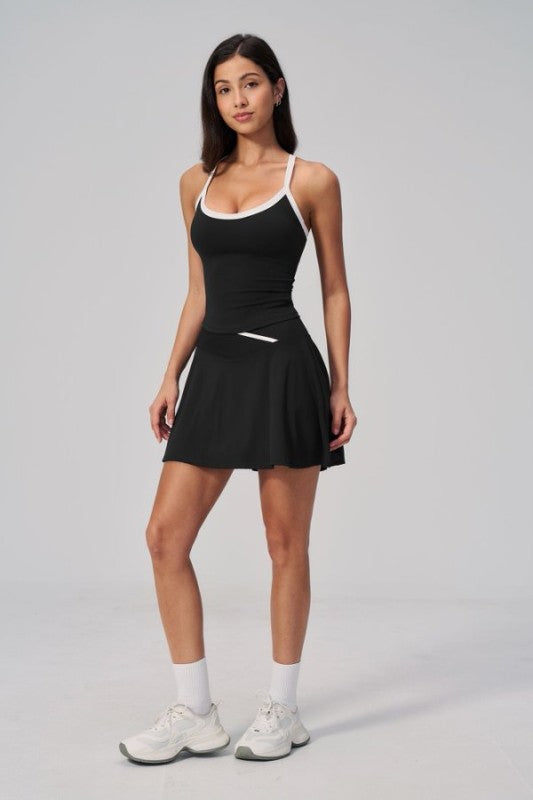 Cami Tops and Tennis Skirt Set