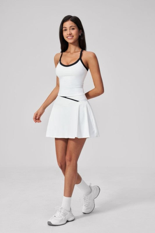 Cami Tops and Tennis Skirt Set