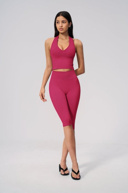 Sporty Tank Top and Capri Pants