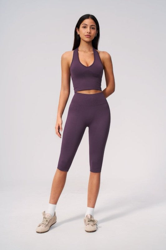 Sporty Tank Top and Capri Pants