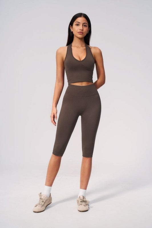 Sporty Tank Top and Capri Pants