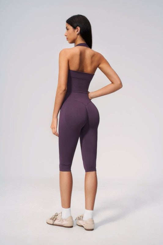 Sporty Tank Top and Capri Pants