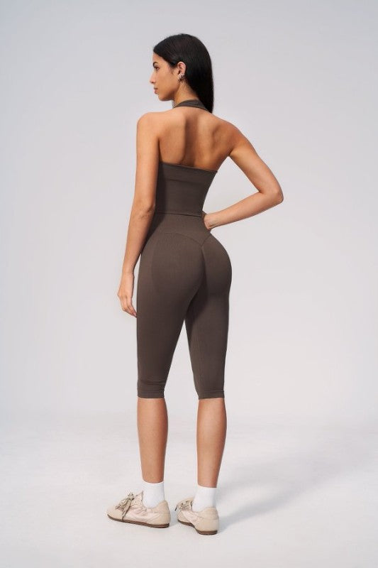 Sporty Tank Top and Capri Pants