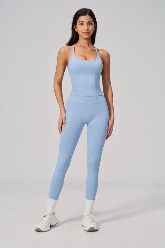 Breathe Tank Top and Leggings Set