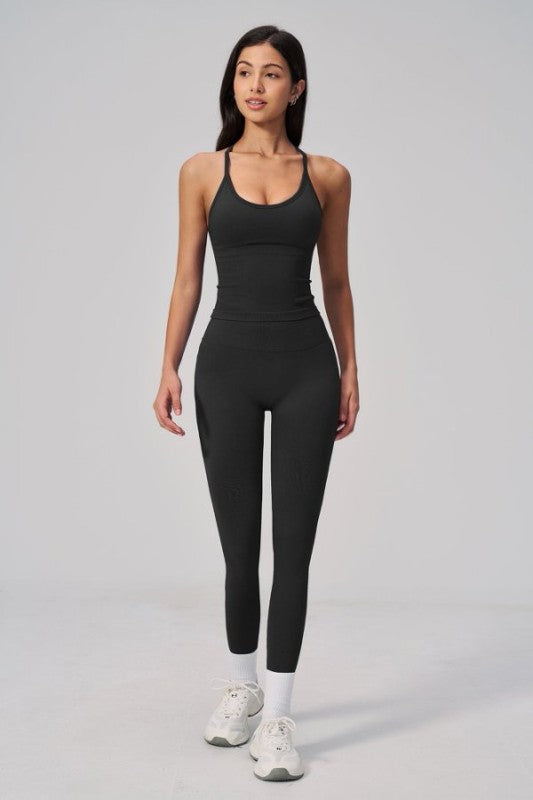 Breathe Tank Top and Leggings Set