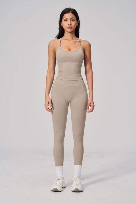 Breathe Tank Top and Leggings Set
