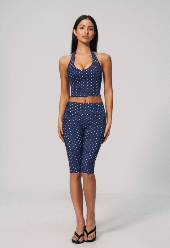 Polka Dot Tank Top and Shorts Set
