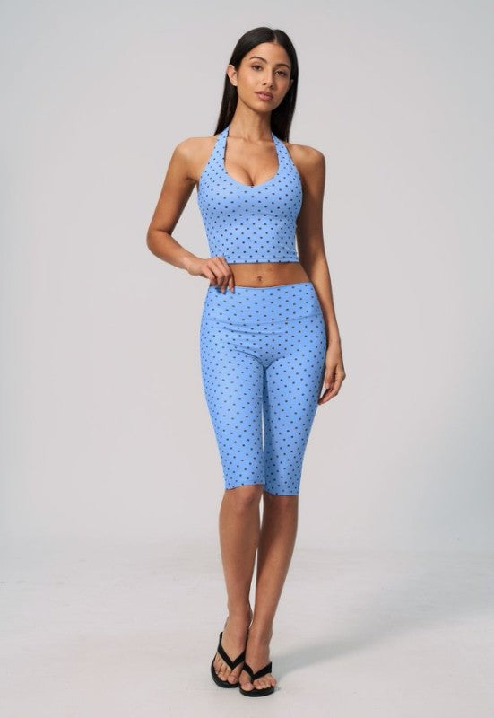 Polka Dot Tank Top and Shorts Set
