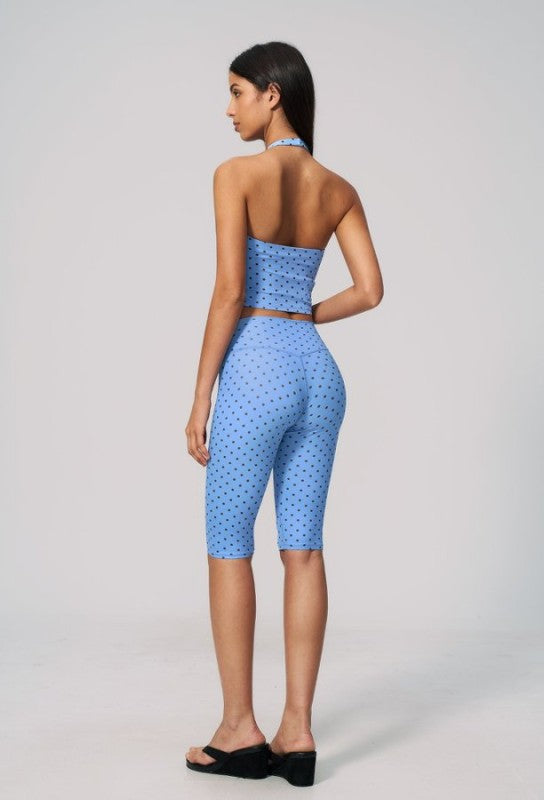 Polka Dot Tank Top and Shorts Set