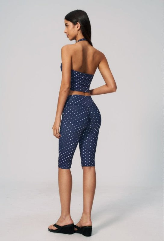 Polka Dot Tank Top and Shorts Set