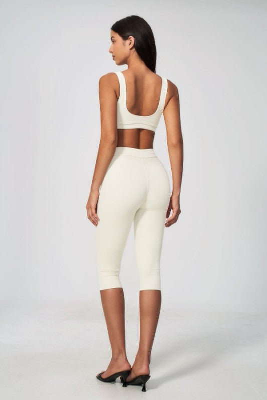 Sporty Bra and Shorts Set