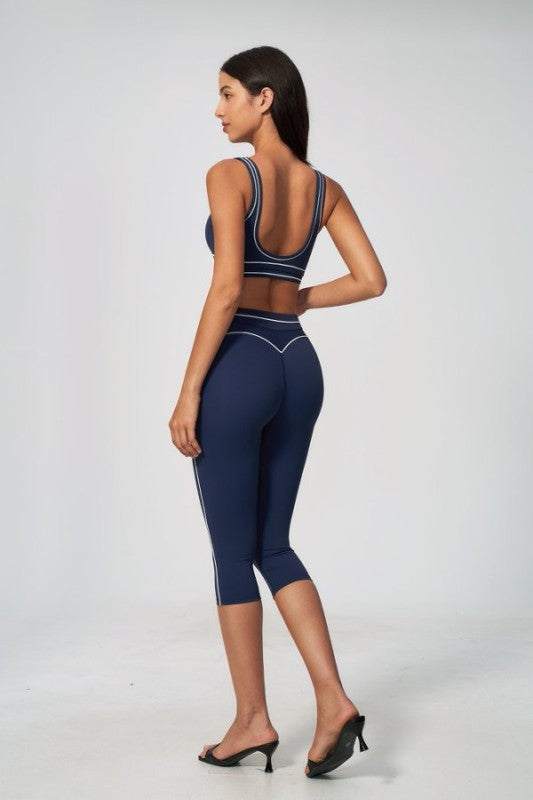 Sporty Bra and Shorts Set