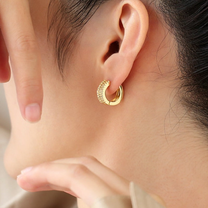 Elegant Mini Hoop Earrings