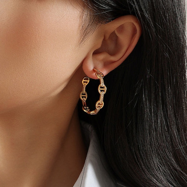 Aria Hoop Earrings