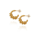 Enwrapped Hoop Earrings