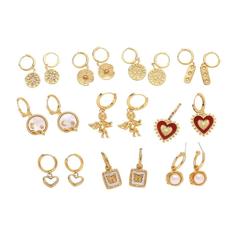 Aesthetic Charm Earring Collection