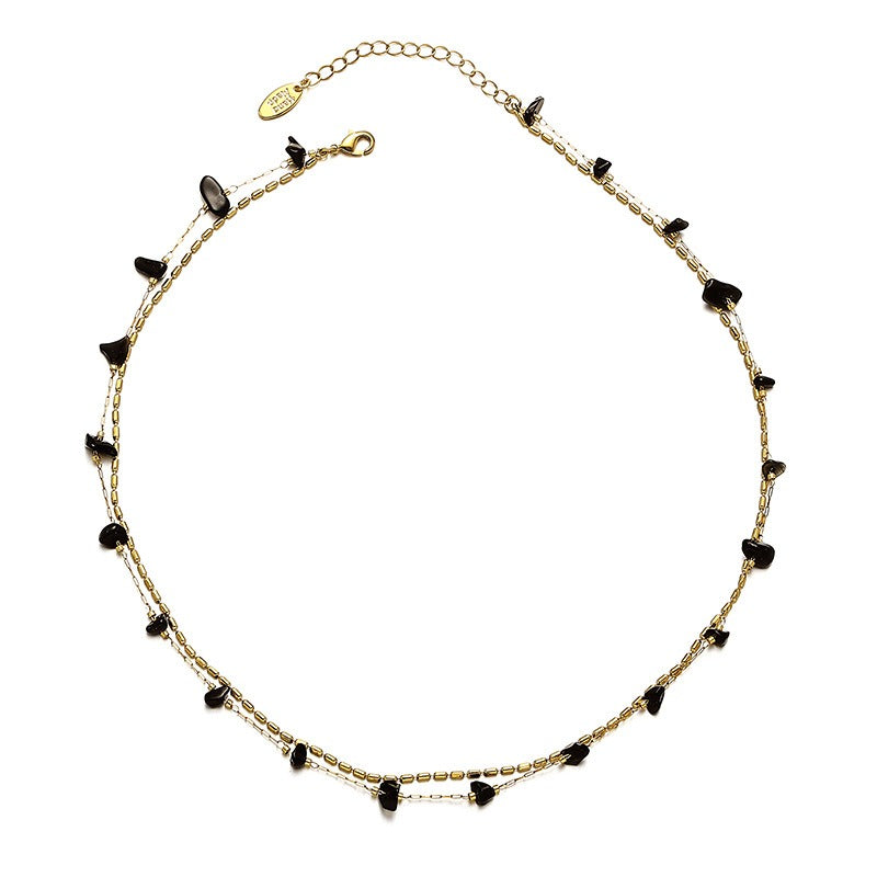 Black Nova Necklace Duo